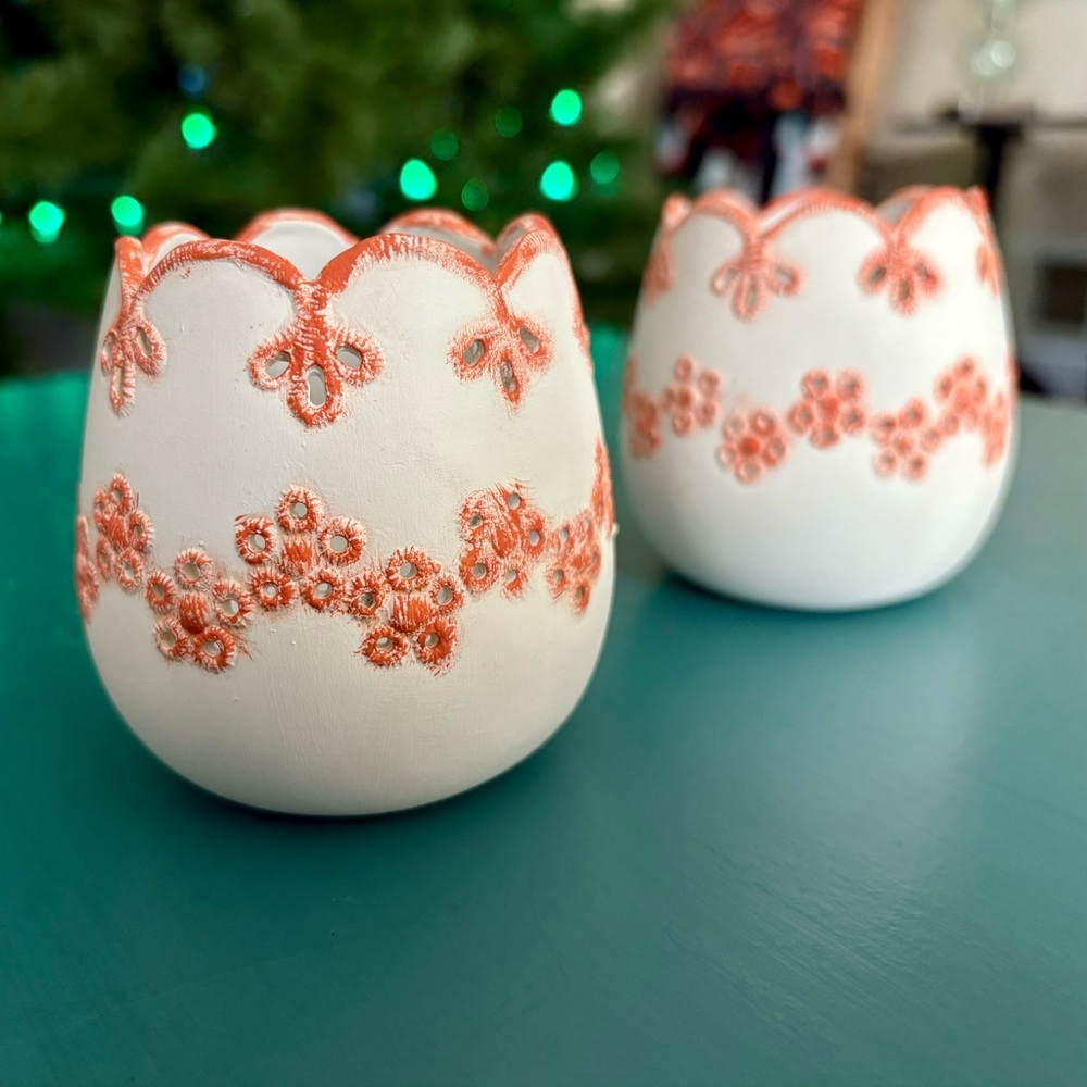 Handmade Vintage Candle Holders - Picture 1 of 6